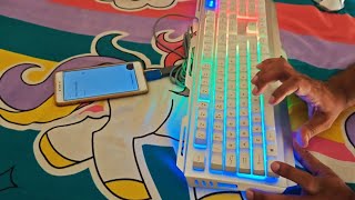 Zebronics Transformer Gaming Usb Keyboard amp Mouse Combo Pack Unboxing and Review Vlog Video [upl. by Sucramat]