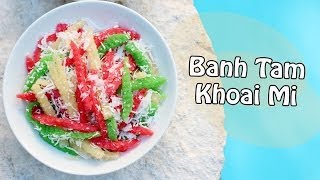 ❀Cooking With Mom Banh Khoai Mi Cassava Cakes [upl. by Templer]