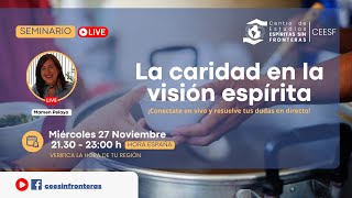 Seminario La caridad en la visión espírita [upl. by Atined]