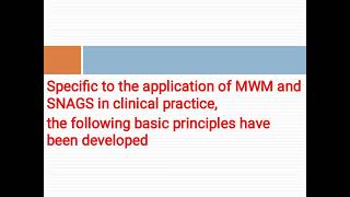 Mulligan Concept  NAG  SNAG  MWM  Mulligan Concept of physiotherapy [upl. by Sophie]