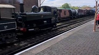 Severn Valley railway spring gala Bewdley station [upl. by Carmela]