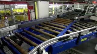 Baggage Handling System at Düsseldorf Airport [upl. by Kacerek]