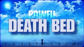 Coffee for your head Lyrics  Death Bed  Powfu [upl. by Bren738]