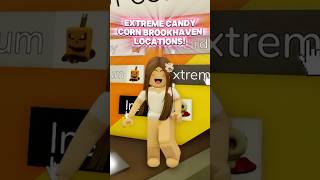 ALL EXTREME Candy Corn Locations in BROOKHAVEN Halloween update 2024 shorts roblox [upl. by Certie]