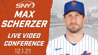 Max Scherzer Full Introductory News Conference  New York Mets  SNY [upl. by Aciemaj]