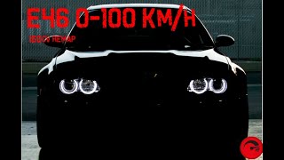 0100 kmh BMW 320d e46 M47D20 Remap [upl. by Goodwin]