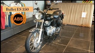 2019 RE Bullet 350 ES ElectraABS l Rear Wheel Lift Protection l Walkaround [upl. by Keeryt]