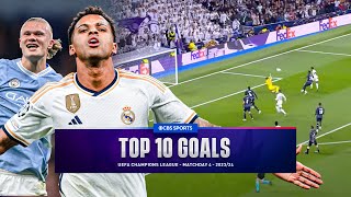 UCL Top 10 Goals of Matchday 4  202324  CBS Sports Golazo [upl. by Padriac300]