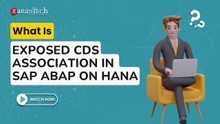 Exposed CDS Association in SAP ABAP on HANA  ZaranTech [upl. by Riki939]