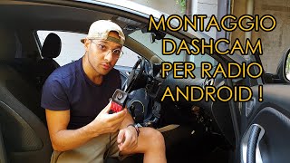 MONTAGGIO DASHCAM ALFA ROMEO MITO How to install the dashcam on Alfa Mito [upl. by Delsman]