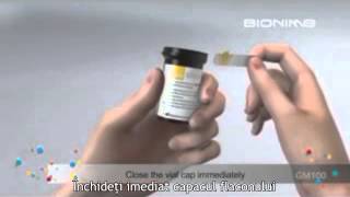 Glucometrul Bionime GM 100 [upl. by Noivert]