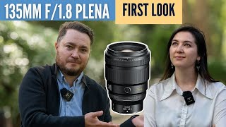 PLENA  First look at the DREAMY Nikon 135mm f18 S Plena lens [upl. by Nennahs]