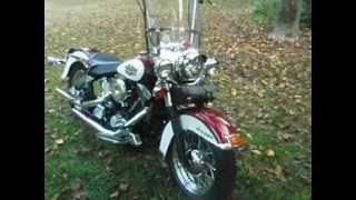 1994 Harley Davison Heritage Softail with 18 inch apes [upl. by Noraha]