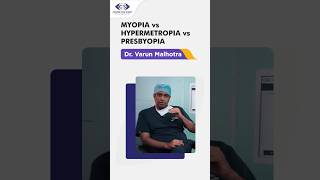 Myopia Vs Hypermetropia Vs Presbyopia  Dr Varun Malhotra  Centre For Sight [upl. by Ylrebmi6]