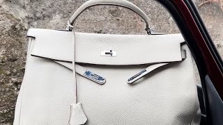 Hermes Kelly 40 Craie  overview [upl. by Greeley376]