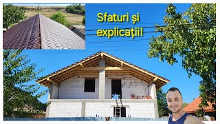 Construcție acoperiș in două ape Explicații detaliate si sfaturi Episodul 21 [upl. by Lichter125]