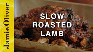 Slow Roasted Lamb  Jamie Oliver [upl. by Attenol]