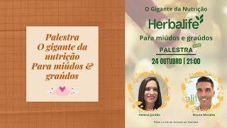 Palestra quotO gigante da nutrição para miúdos e graúdosquot [upl. by Imuya538]