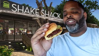 Shake Shack Cheeseburger Review  BACK TO BASICS [upl. by Blanka]