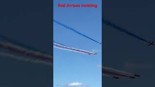 2019 Gatineau Red arrows twisting  aerogatineau redarrows jets airshow [upl. by Fein]