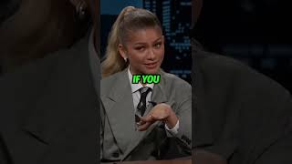 Zendaya tells how her parents reacted to her love scenes zendaya shorts [upl. by Sibelle]