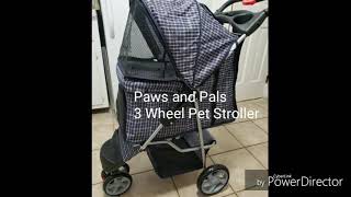 OxGord Paws amp Pals 3 Wheel Pet Stroller Unboxing Assembly Review by Prius Wanderer [upl. by Katuscha]