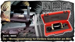 Querlenker am Mini Cooper Wechseln inkl Cooper S R50  R52  R53 mit Spezialwerkzeug [upl. by Einama]