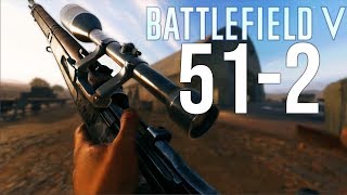 BATTLEFIELD 5 512 WITH THE NEW SNIPER RIFLE  Battlefield 5 Selbstlader 1906 Gameplay [upl. by Farrow39]