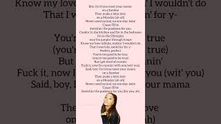 Ariana Grande quotPositionsquot lyrics arianagrande lyrics [upl. by Daas]