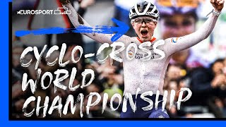 🇳🇱 AllDutch Podium  Fem van Empel Claims Victory In Hoogerheide  CycloCross World Championship [upl. by Lustick505]