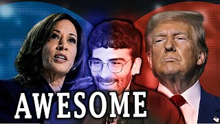 President Debate Trump vs Harris The Ultimate Showdown  Hasanabi React [upl. by Adnah]