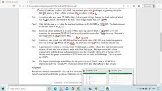 2015 Leaving cert accounting tabular statement higher level [upl. by Deehan]