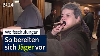 Fakten statt Vorurteile Wolfsschulungen für Jäger in Schweinfurt I BR24 [upl. by Masera]