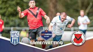 FRAAIE TREFFERS in Haarlem ⚽  Koninklijke HFC vs AFC  Samenvatting Betnation Divisie 2324 [upl. by Nelyaw]