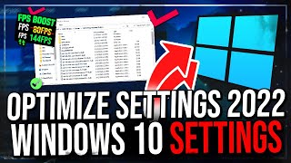 How to Optimize Windows 10 For GAMING amp Performance in 2024 The Ultimate GUIDE Updated [upl. by Valera]