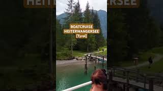 Boatcruise Heiterwangersee Tyrol [upl. by Heck]