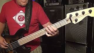 Nordstrand Big Splits  bass pickups  quotpartsquot Jazz 5 string Andy Irvine [upl. by Bennie]