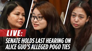 LIVE Senate holds final hearing on Alice Guos alleged POGO ties  November 26 [upl. by Skipton209]