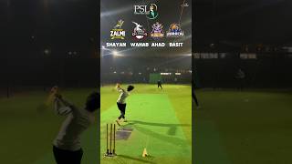 PSL is here 🔥 PZ Vs LQ Vs QG Vs KK 3 Balls Match Off Yorker psl cricket youtubeshorts shorts [upl. by Neelhtak]