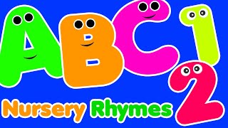 Best Learn ABC  ABCD 123 and more  Preschool Learning Videos For 3 Year Olds  abc phonicsong [upl. by Attelrac342]