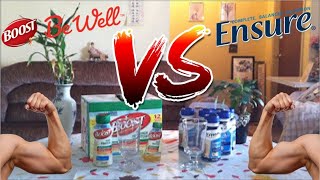 Boost High Protein VS Ensure Nutrition Shake Review  Which Is Better For Nutrition [upl. by Av717]