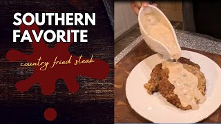 How to Make Country Fried Steak Perfect Southern Comfort Meal [upl. by Maram]