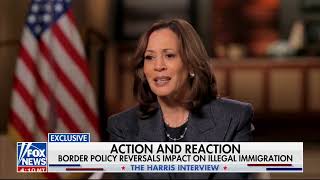 MUST WATCH Kamala Harris Disastrous Interview with Fox News [upl. by Anyl]