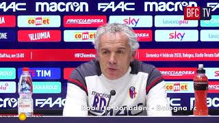 Donadoni presenta Bologna  Fiorentina [upl. by Eerehs242]