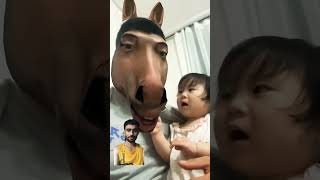 Horse face video 🤪🤪🤪 funny [upl. by Aranahs]