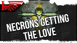 Necron Codex Dynastic Codes AND LEAKED GOODIES [upl. by Mufinella]