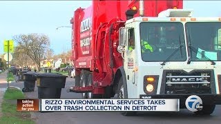 Trash privatization begins in Detroit [upl. by Natalee699]