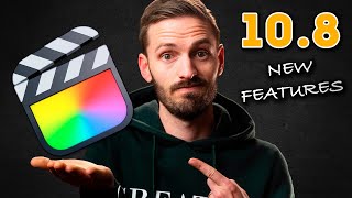 Final Cut Pro 108 NEW Features and How to Use Them [upl. by Jephthah309]