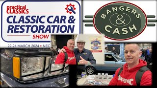 Practical Classics Car Restoration Show Nec 2024 Bangers amp Cash Special quotAudi Quattro Revealquot [upl. by Maje277]