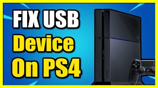 How to FIX Cannot Recognize The USB Storage Device on PS4 Console Easy Tutorial [upl. by Dorelle]